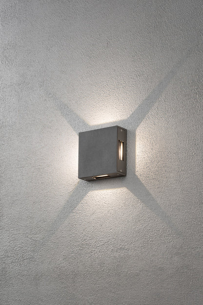 Konstsmide Cremona Wandleuchte anthrazit H-Power LED