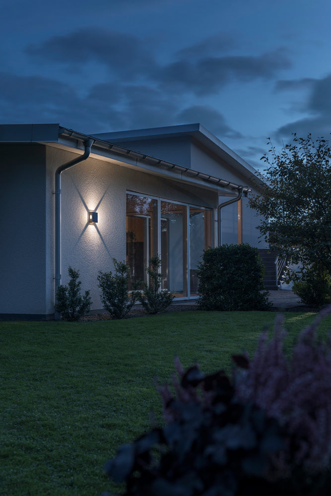 Konstsmide Cremona Wandleuchte anthrazit H-Power LED