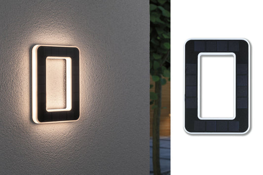 Paulmann Outdoor Solar Hausnummer 0 3000K IP44 Akku wechselbar