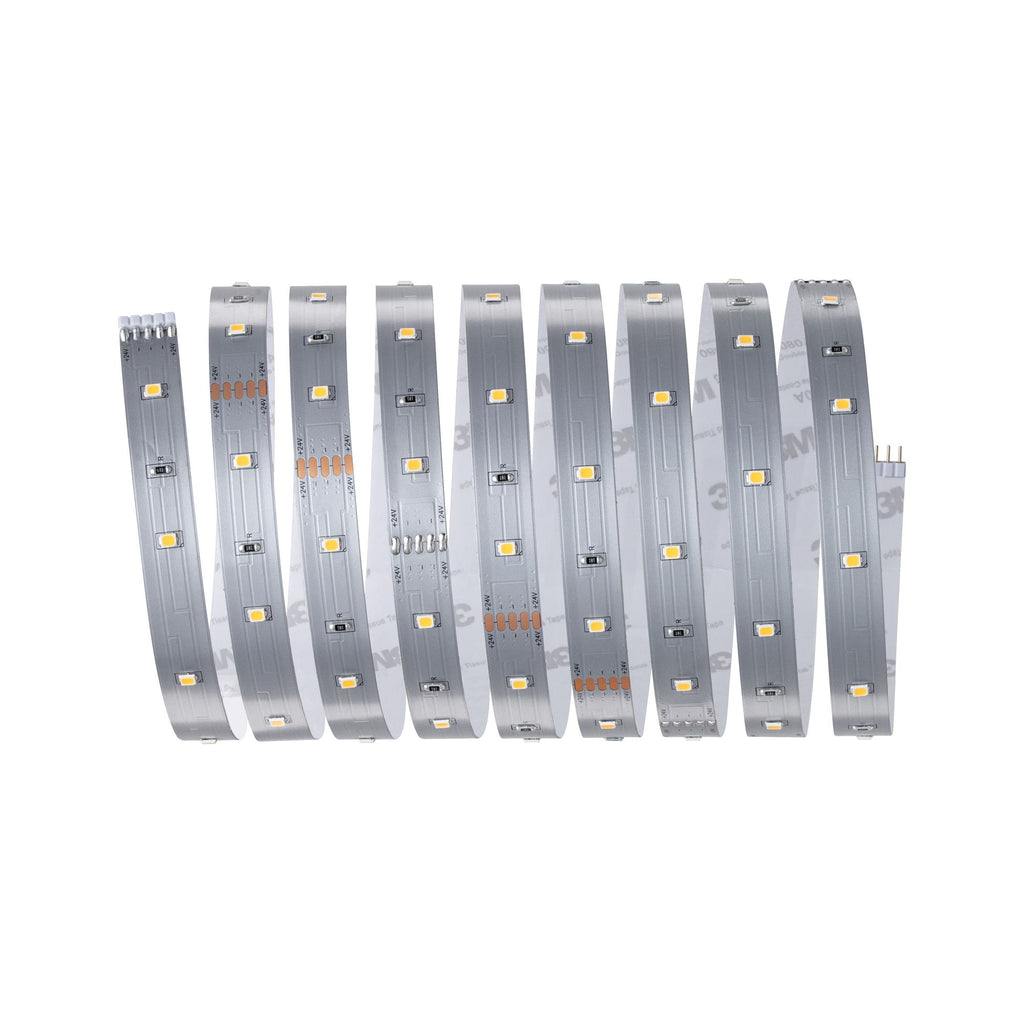 Paulmann MaxLED 250 Stripe 2,5m Warmweiß IP20 2700K 10W 230/24V Silber
