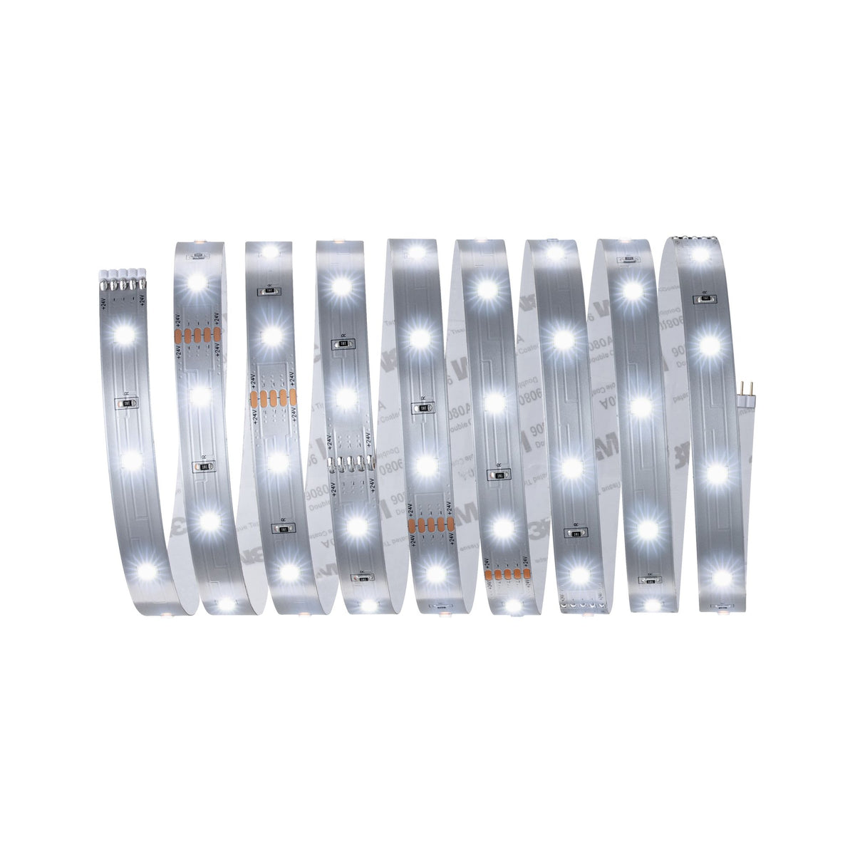 Paulmann MaxLED 250 Stripe 2,5m Daylight IP20 6500K 10W 230/24V Silber