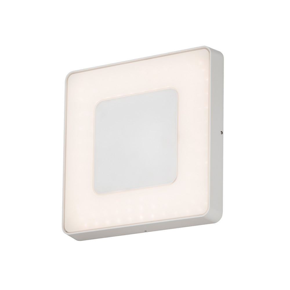 Konstsmide Carrara Wandleuchte weiss,