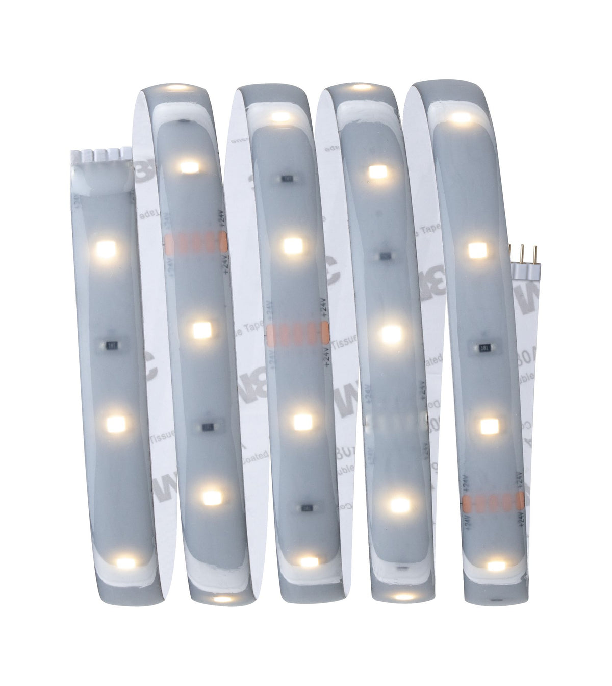 Paulmann MaxLED 250 Basisset 1,5m Warmweiß IP44 Protect Cover 2700K 6W 230/24V Silber