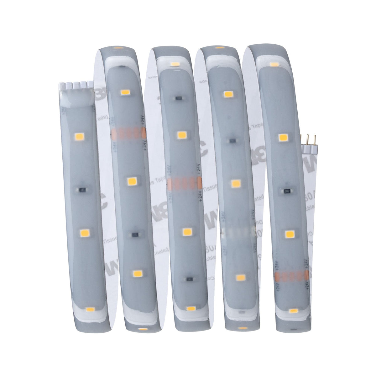 Paulmann MaxLED 250 Basisset 1,5m Warmweiß IP44 Protect Cover 2700K 6W 230/24V Silber