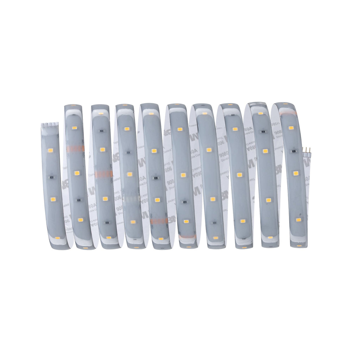 Paulmann MaxLED 250 Basisset 3m Warmweiß IP44 Protect Cover 2700K 12W 230/24V Silber