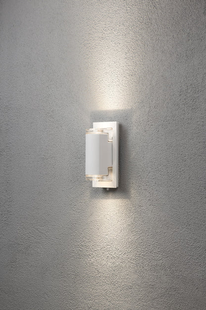 Konstsmide Potenza Wandleuchte weiss GU10 max. 2x6W