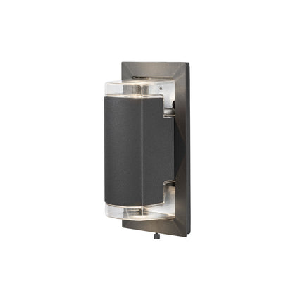 Konstsmide Potenza Wandleuchte anthrazit GU10 max. 2x6W