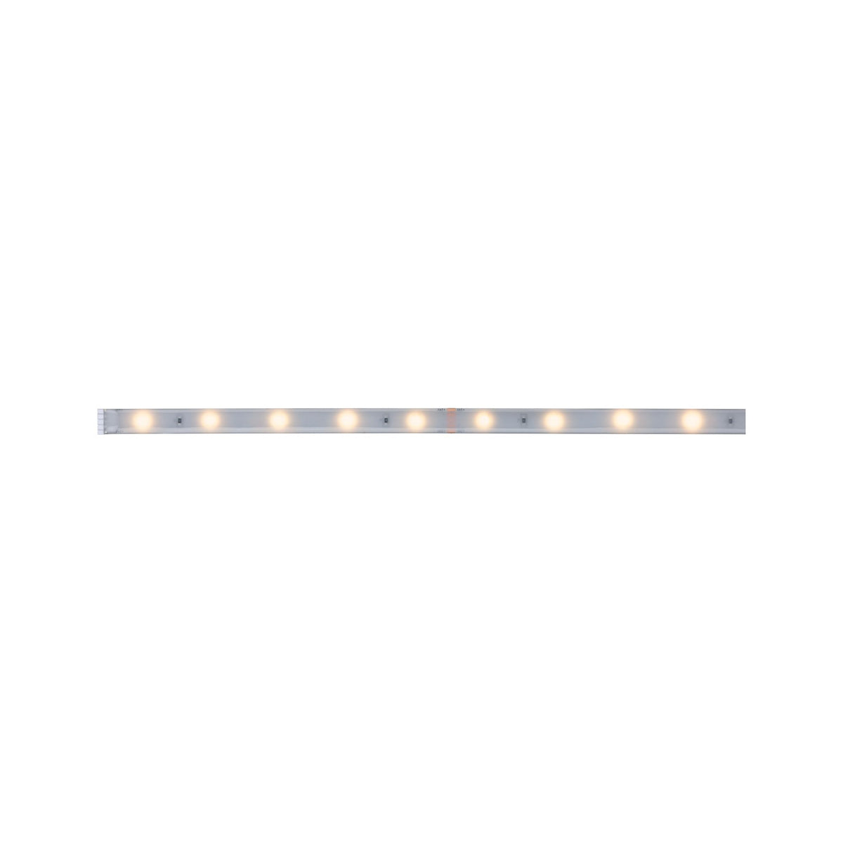 Paulmann MaxLED 250 Stripe 1m Warmweiß IP44 Protect Cover 2700K 4W 230/24V Silber