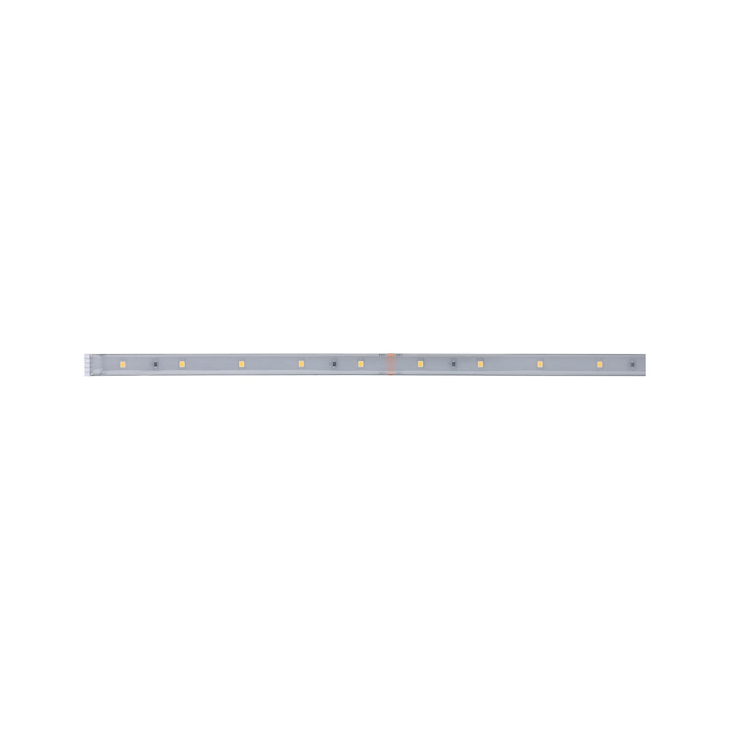Paulmann MaxLED 250 Stripe 1m Warmweiß IP44 Protect Cover 2700K 4W 230/24V Silber