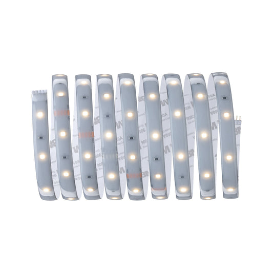 Paulmann MaxLED 250 Stripe 2,5m Warmweiß IP44 Protect Cover 2700K 10W 230/24V Silber