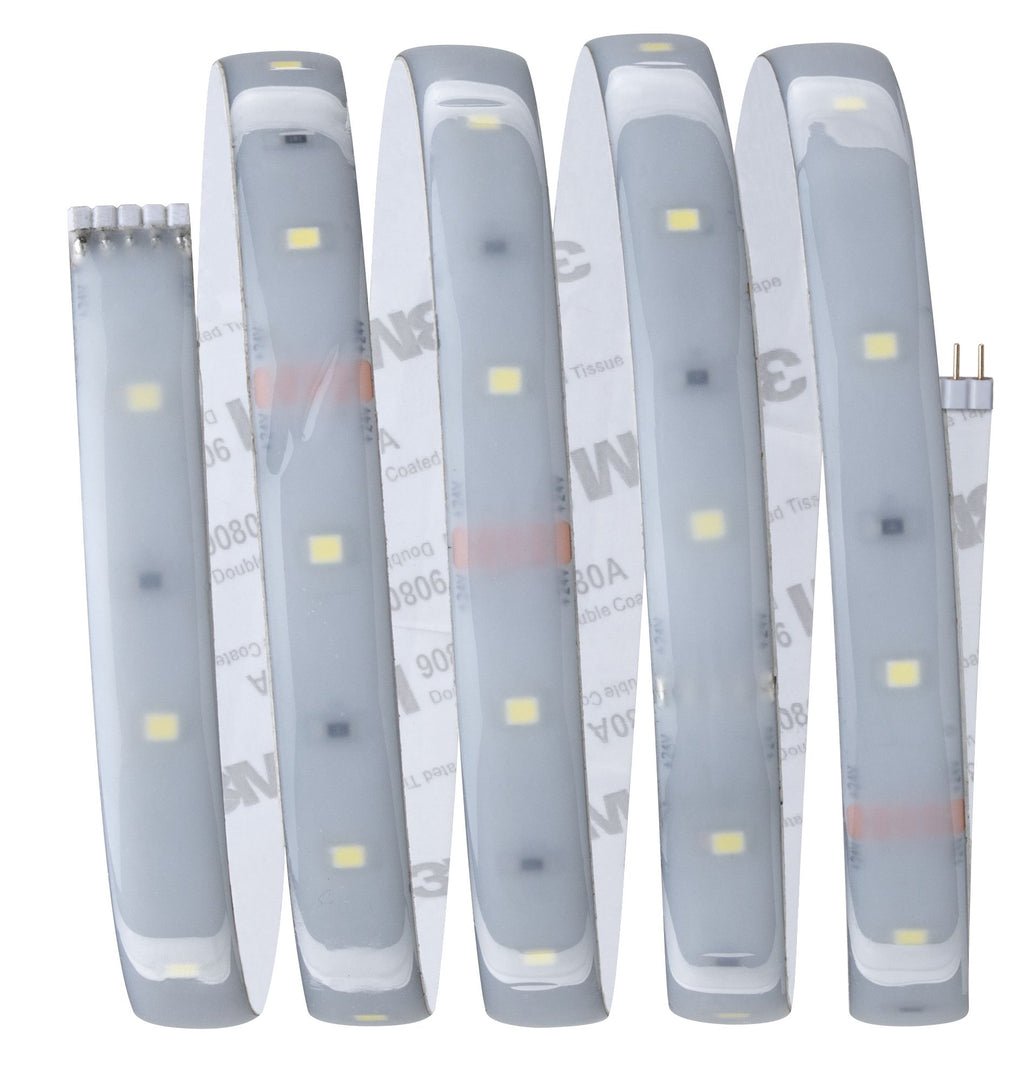 Paulmann MaxLED 250 Basisset 1,5m Daylight IP44 Protect Cover 6500K 6W 230/24V Silber