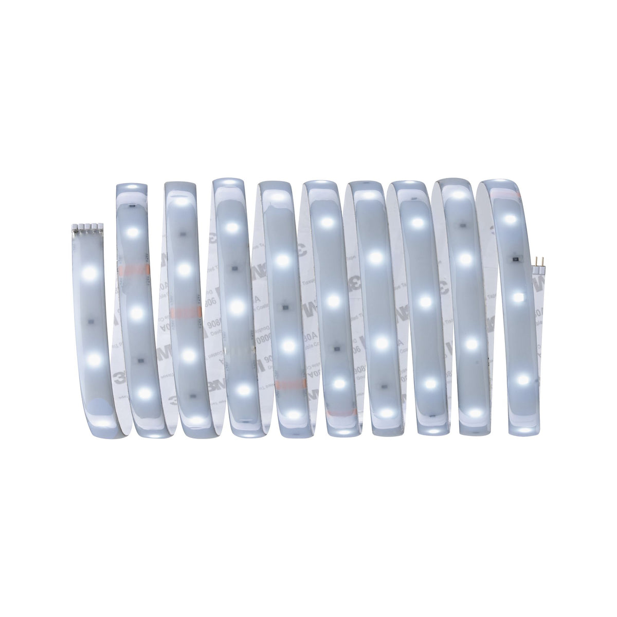 Paulmann MaxLED 250 Basisset 3m Daylight IP44 Protect Cover 6500K 12W 230/24V Silber