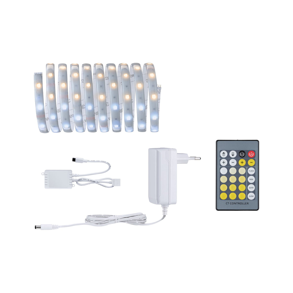 Paulmann MaxLED 250 Basisset 3m TunW IP44 Protect Cover 11,5W 230/24V Silber