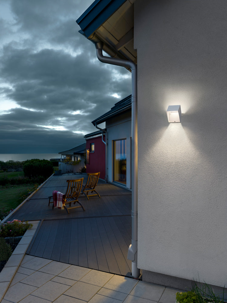 Konstsmide Pescara Wandleuchte weiss High Power LED 3W