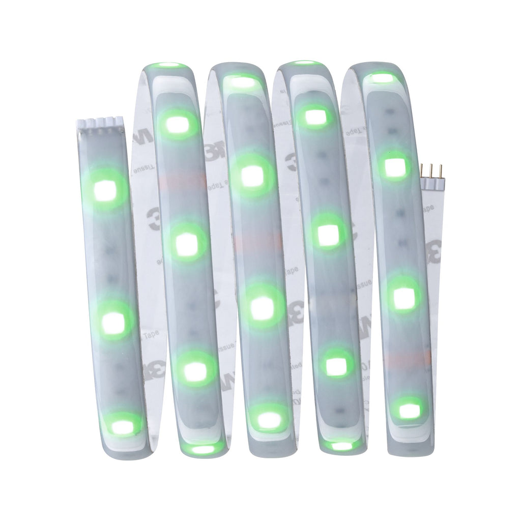 Paulmann MaxLED 250 Basisset 1,5m RGBW IP44 Protect Cover 9,8W 230/24V Silber