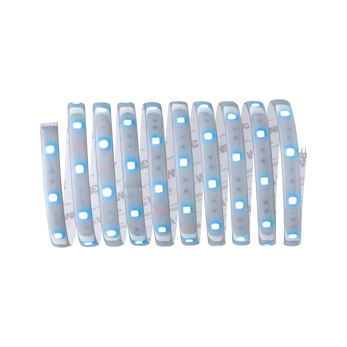 Paulmann MaxLED 250 Basisset 3m RGBW IP44 Protect Cover 19W 230/24V Silber