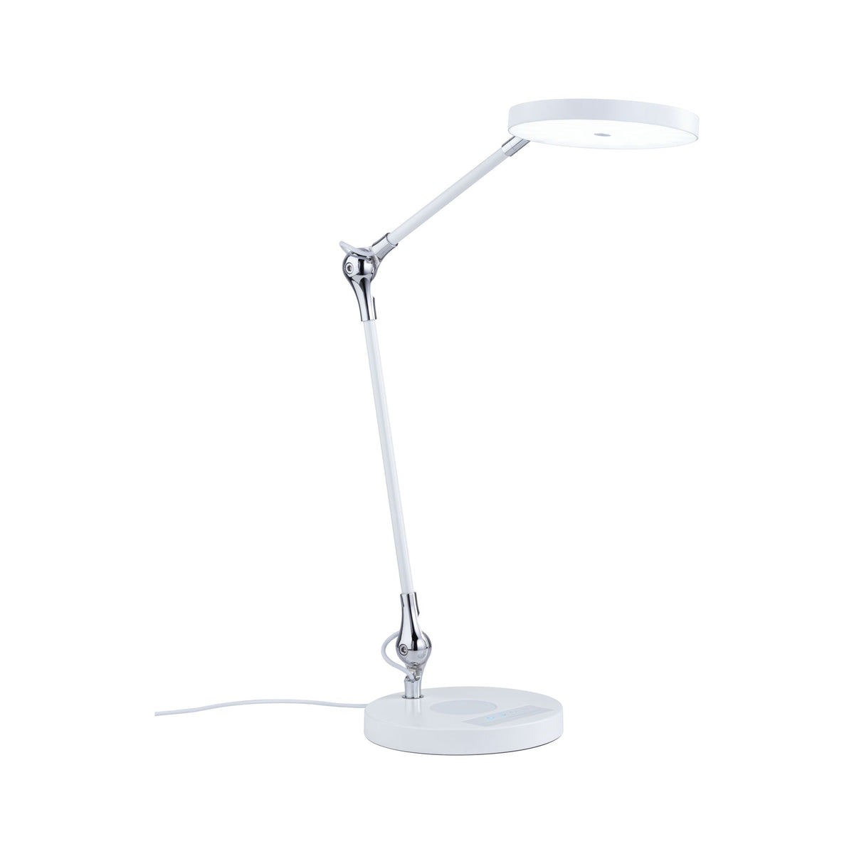Paulmann LED Schreibtischleuchte Numis QI White Switch 1000lm 11W Weiß