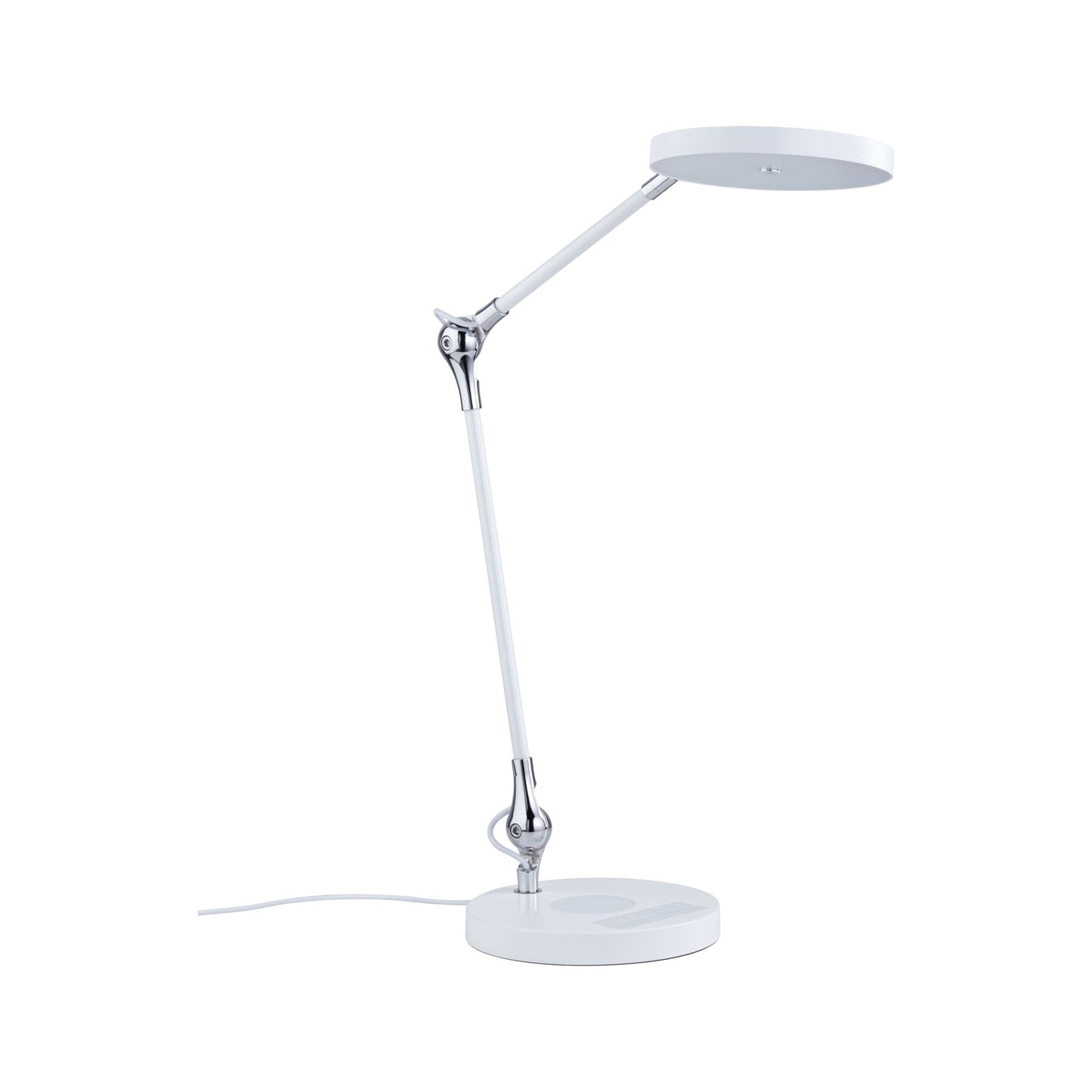 Paulmann LED Schreibtischleuchte Numis QI White Switch 1000lm 11W Weiß