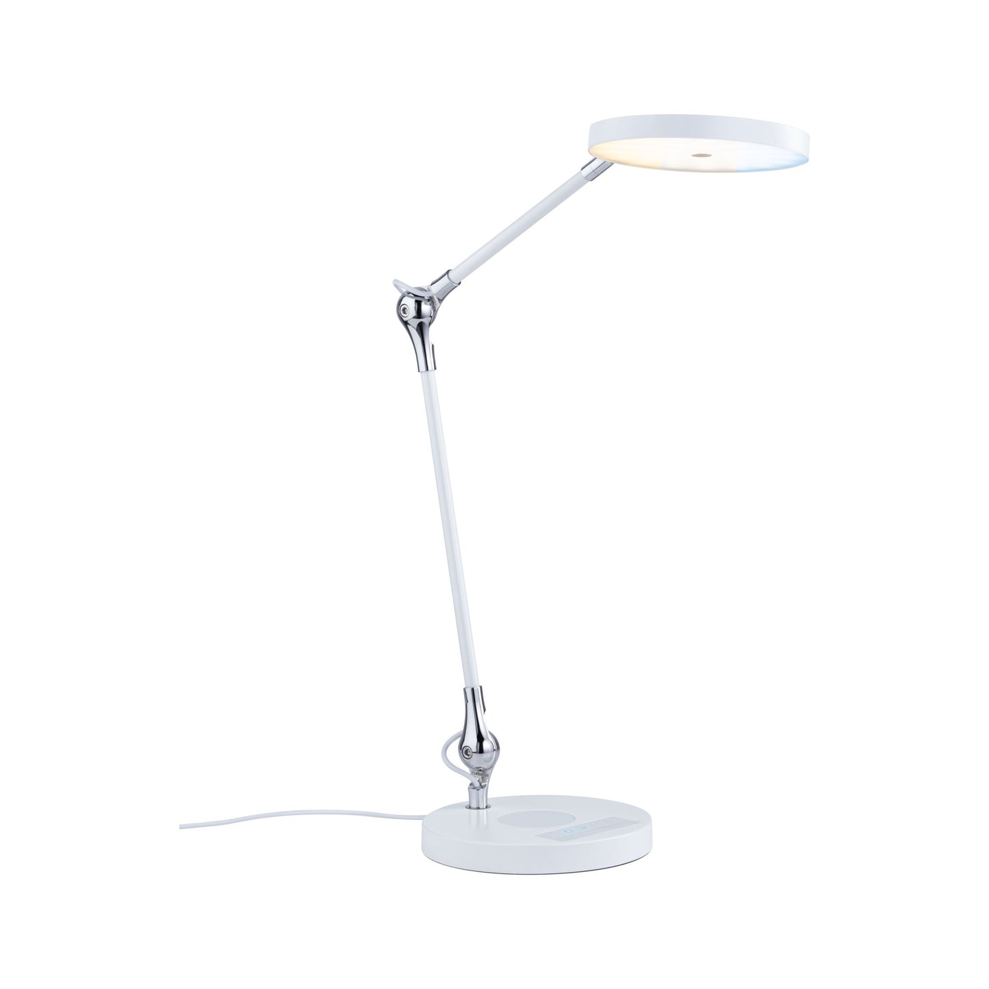 Paulmann LED Schreibtischleuchte Numis QI White Switch 1000lm 11W Weiß