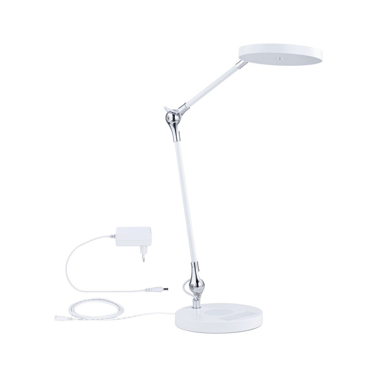 Paulmann LED Schreibtischleuchte Numis QI White Switch 1000lm 11W Weiß