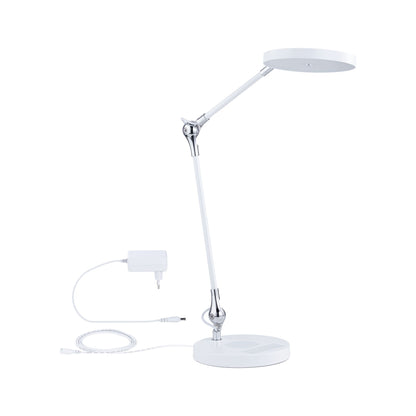 Paulmann LED Schreibtischleuchte Numis QI White Switch 1000lm 11W Weiß
