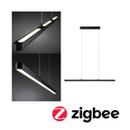 Paulmann LED Pendelleuchte Lento Smart Home Zigbee 3.0    Tunable White 2100lm 41,5W Schwarz matt dimmbar