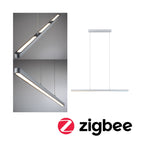 Paulmann LED Pendelleuchte Lento Smart Home Zigbee 3.0    Tunable White 2100lm 41,5W Chrom matt dimmbar