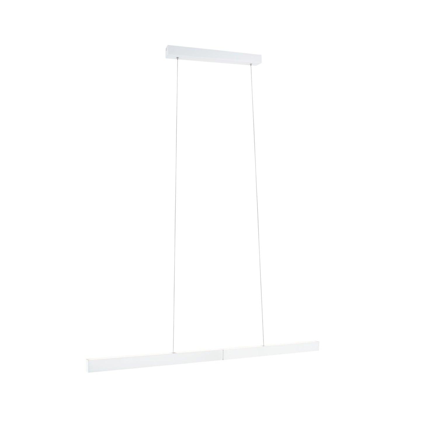 Paulmann LED Pendelleuchte Smart Home Zigbee Aptare   2700K 2.050lm / 2.050lm 2x18 / 1x18W Weiß matt dimmbar Metall