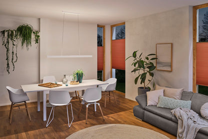 Paulmann LED Pendelleuchte Smart Home Zigbee Aptare   2700K 2.050lm / 2.050lm 2x18 / 1x18W Weiß matt dimmbar Metall