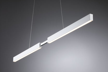 Paulmann LED Pendelleuchte Smart Home Zigbee Aptare   2700K 2.050lm / 2.050lm 2x18 / 1x18W Weiß matt dimmbar Metall
