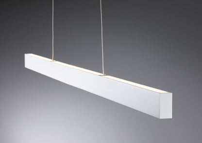 Paulmann LED Pendelleuchte Smart Home Zigbee Aptare   2700K 2.050lm / 2.050lm 2x18 / 1x18W Weiß matt dimmbar Metall