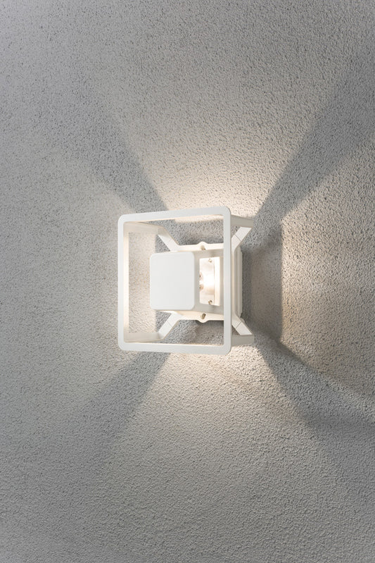 Konstsmide Pescara Wandleuchte weiss High Power LED 3W 300lm 3000K