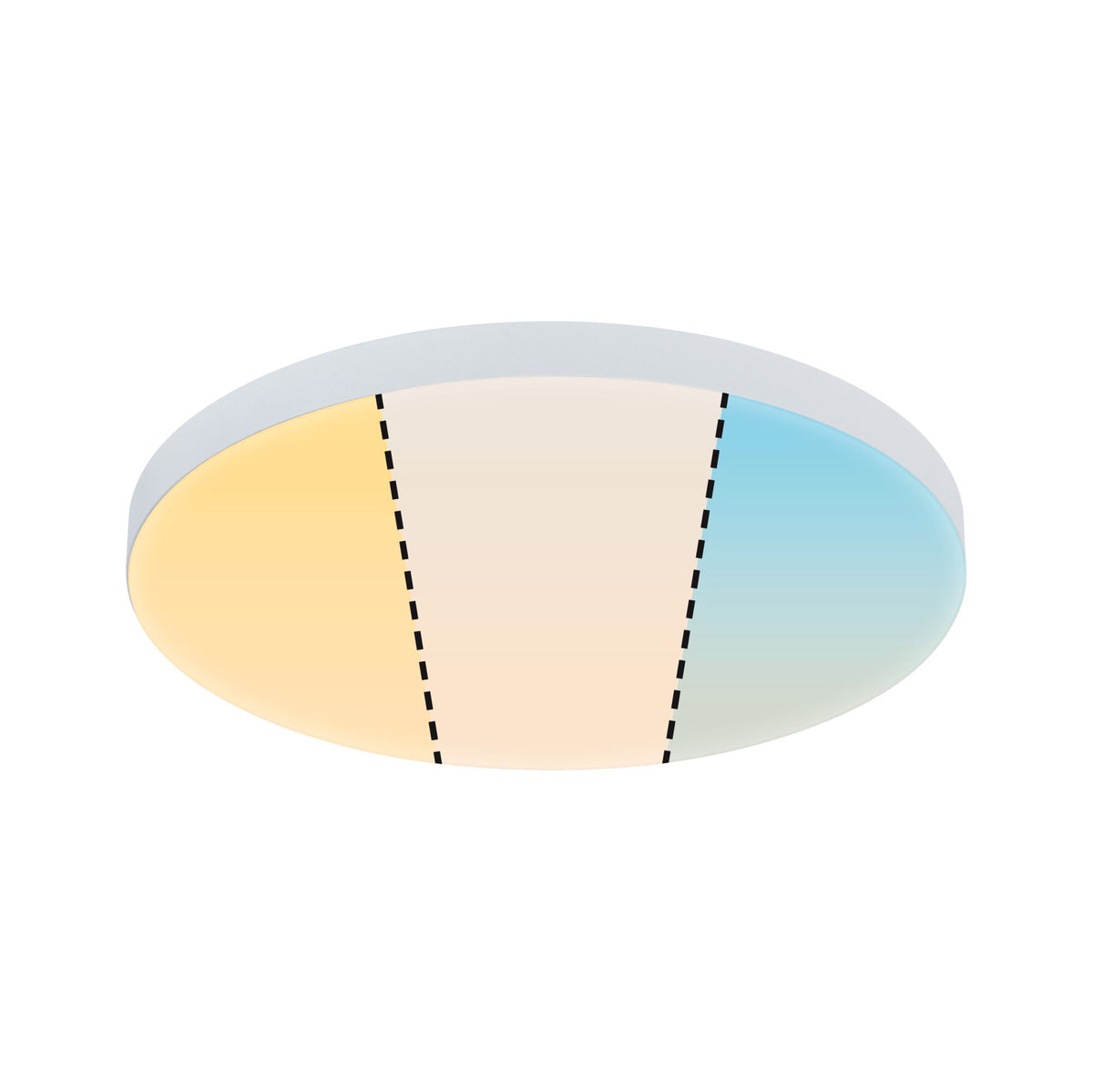Paulmann  LED Panel Velora rund 300mm White Switch Weiß