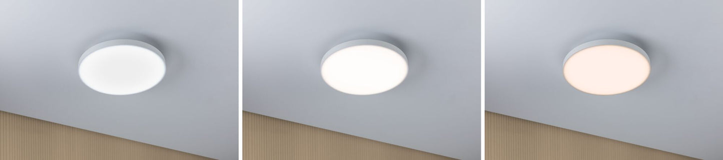 Paulmann  LED Panel Velora rund 300mm White Switch Weiß