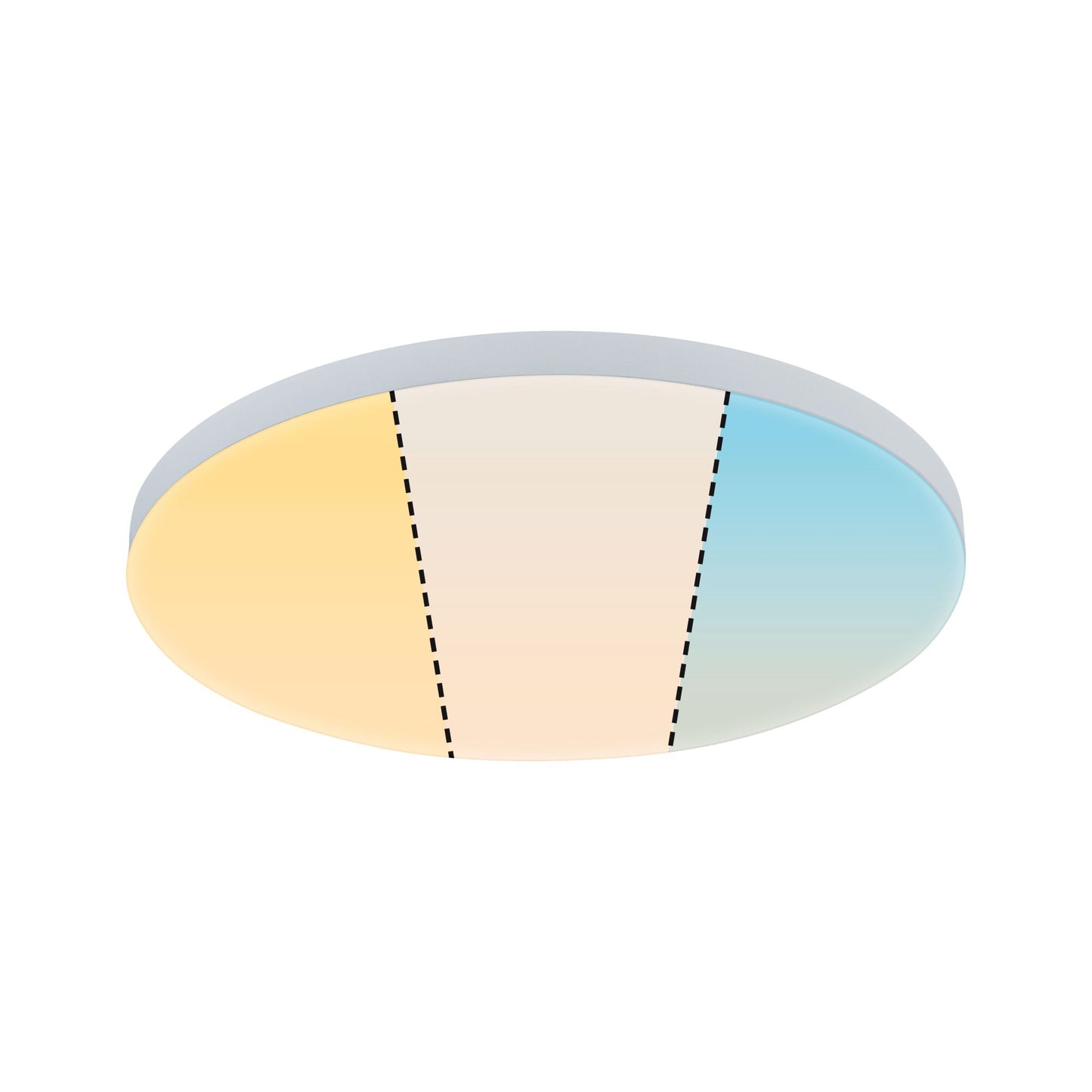 Paulmann  LED Panel Velora rund 400mm White Switch Weiß