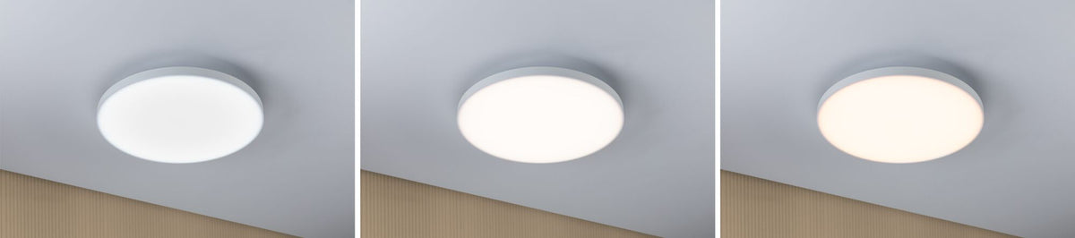 Paulmann  LED Panel Velora rund 400mm White Switch Weiß