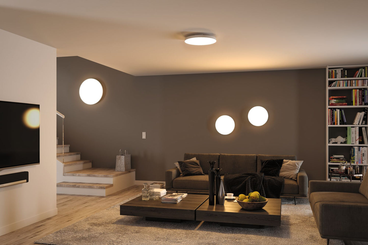 Paulmann LED Panel Smart Home Zigbee Velora rund 400mm Tunable White