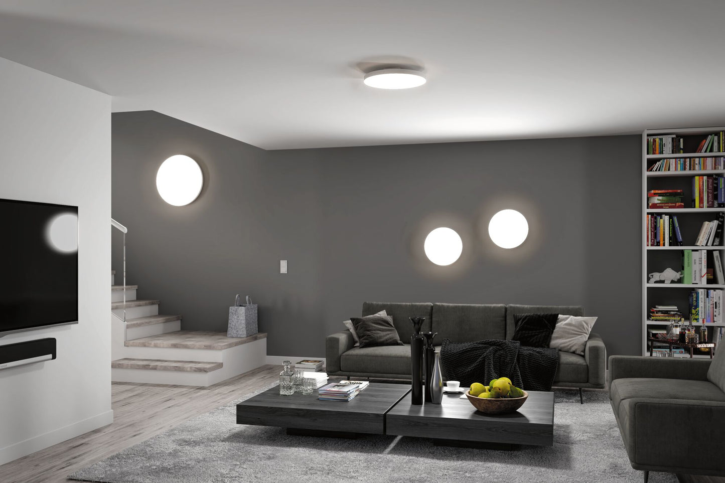 Paulmann LED Panel Smart Home Zigbee Velora rund 400mm Tunable White