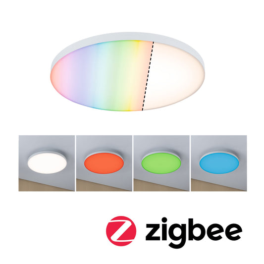 Paulmann LED Panel Smart Home Zigbee Velora rund 400mm 3000K
