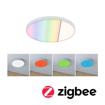 Paulmann LED Panel Velora Smart Home Zigbee   rund 300mm RGBW Weiß dimmbar