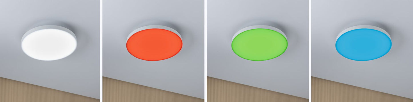 Paulmann LED Panel Velora Smart Home Zigbee   rund 300mm RGBW Weiß dimmbar
