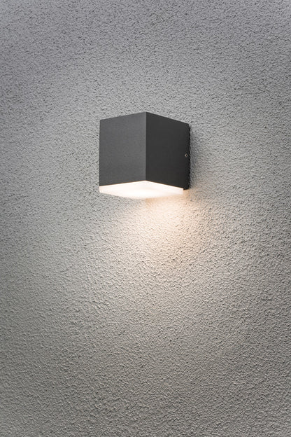 Konstsmide Monza Wandleuchte High Power LED anthrazit 6W 550lm 3000K
