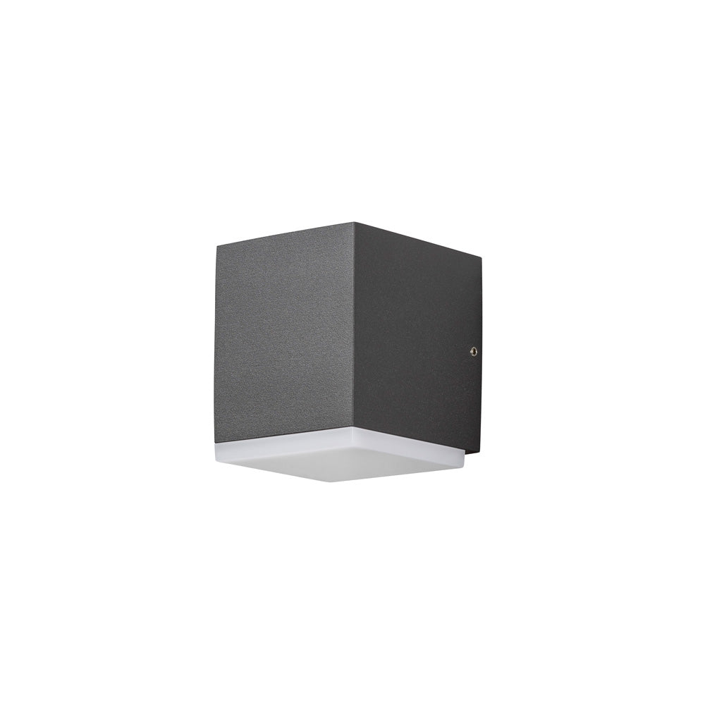 Konstsmide Monza Wandleuchte High Power LED anthrazit 6W 550lm 3000K