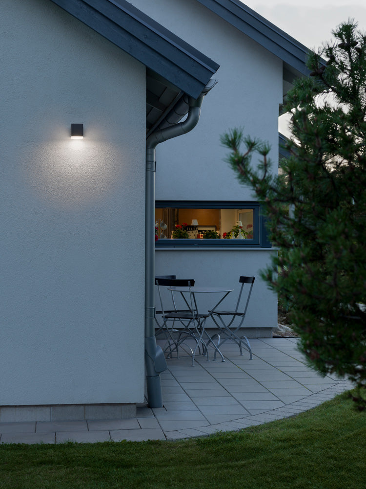 Konstsmide Monza Wandleuchte High Power LED anthrazit 6W 550lm 3000K