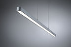 Paulmann LED Pendelleuchte Lento Smart Home Bluetooth Tunable White 3570lm 43W Chrom matt dimmbar höhenverstellbar