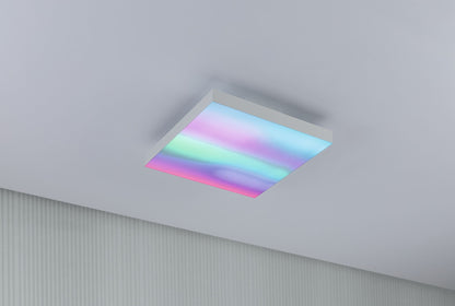 Paulmann LED Panel Velora Rainbow eckig 295x295mm 1140lm RGBW Weiß