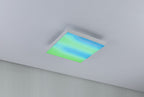 Paulmann LED Panel Velora Rainbow eckig 295x295mm 1140lm RGBW Weiß