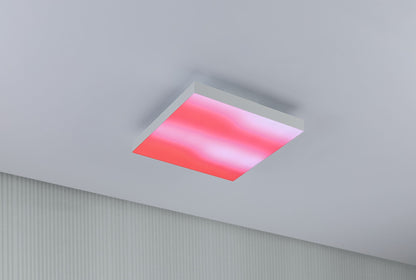 Paulmann LED Panel Velora Rainbow eckig 295x295mm 1140lm RGBW Weiß