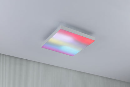 Paulmann LED Panel Velora Rainbow eckig 295x295mm 1140lm RGBW Weiß