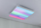 Paulmann LED Panel Velora Rainbow eckig 450x450mm 1690lm RGBW Weiß